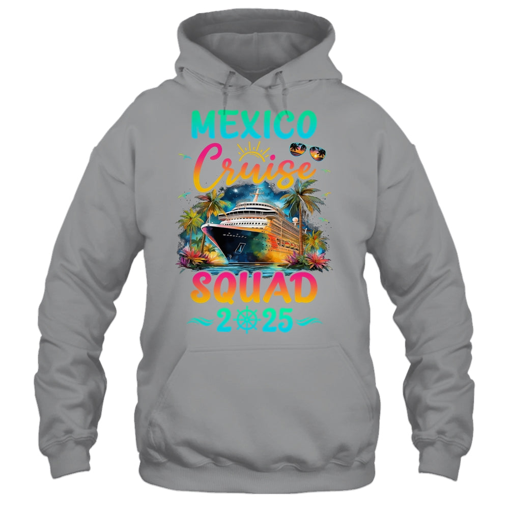 Family Mexico Cruise Squad 2025 Summer Vacation Matching Shirt & Tank Top | teecentury