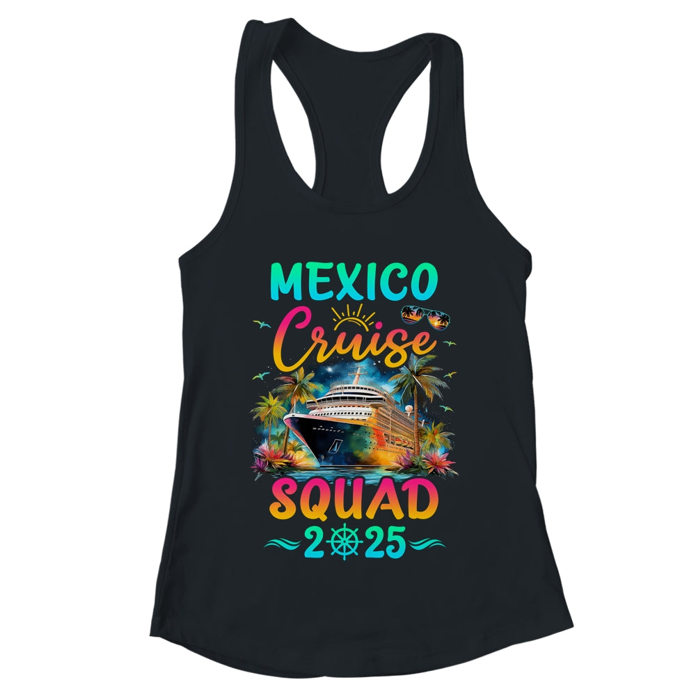 Family Mexico Cruise Squad 2025 Summer Vacation Matching Shirt & Tank Top | teecentury