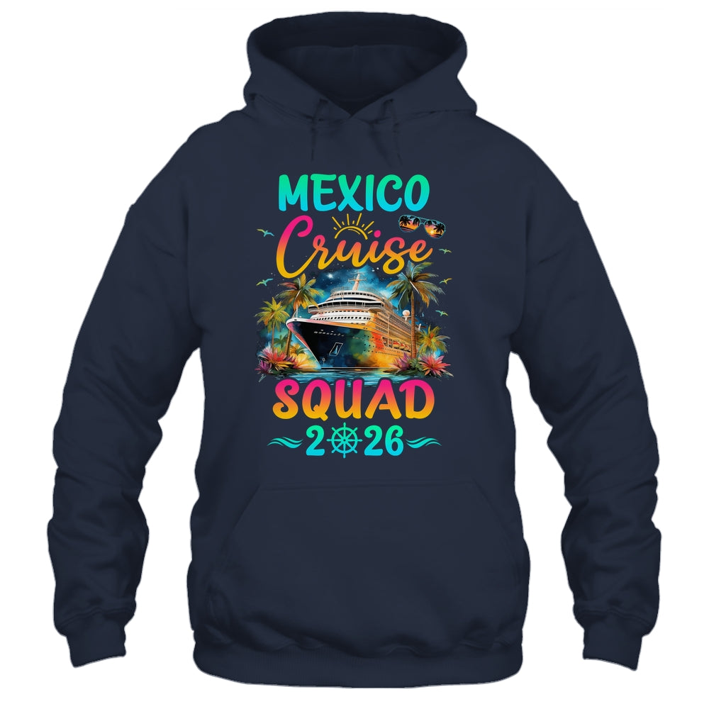 Family Mexico Cruise Squad 2026 Summer Vacation Matching Shirt & Tank Top | teecentury