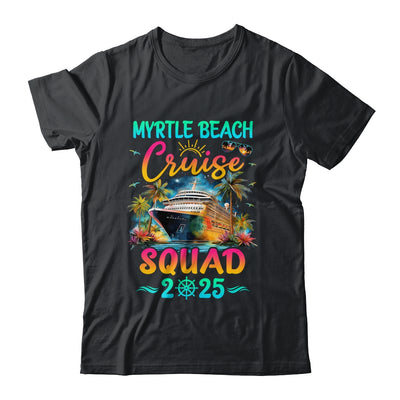 Family Myrtle Beach Cruise Squad 2025 Summer Vacation Matching Shirt & Tank Top | teecentury