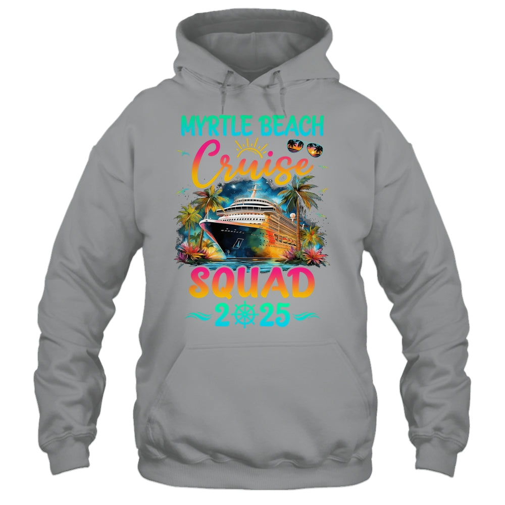 Family Myrtle Beach Cruise Squad 2025 Summer Vacation Matching Shirt & Tank Top | teecentury