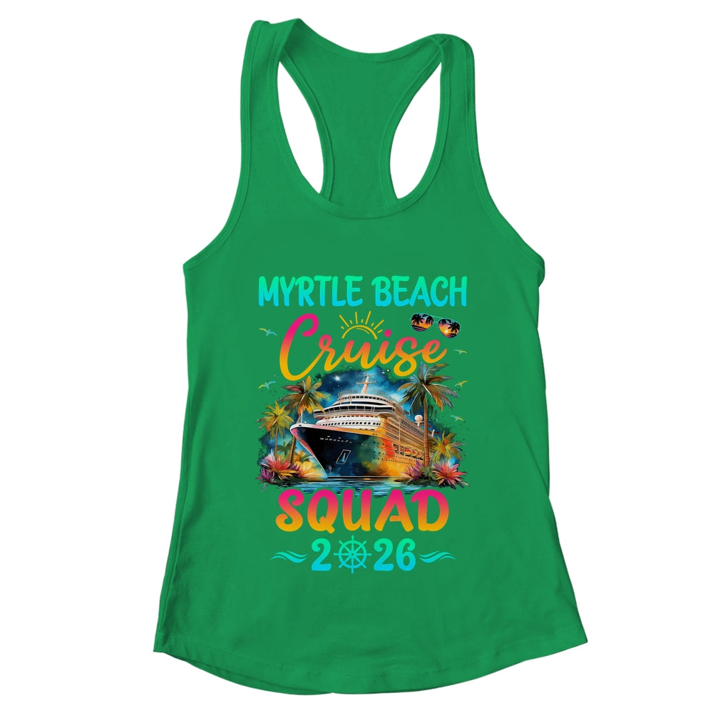 Family Myrtle Beach Cruise Squad 2026 Summer Vacation Matching Shirt & Tank Top | teecentury