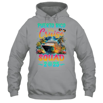 Family Puerto Rico Cruise Squad 2025 Summer Vacation Matching Shirt & Tank Top | teecentury