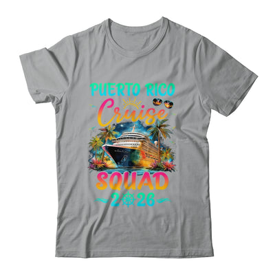 Family Puerto Rico Cruise Squad 2026 Summer Vacation Matching Shirt & Tank Top | teecentury