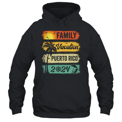 Family Puerto Rico Vacation 2024 Funny Matching Group Family Shirt & Tank Top | teecentury