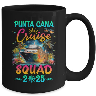 Family Punta Cana Cruise Squad 2025 Summer Vacation Matching Mug | teecentury