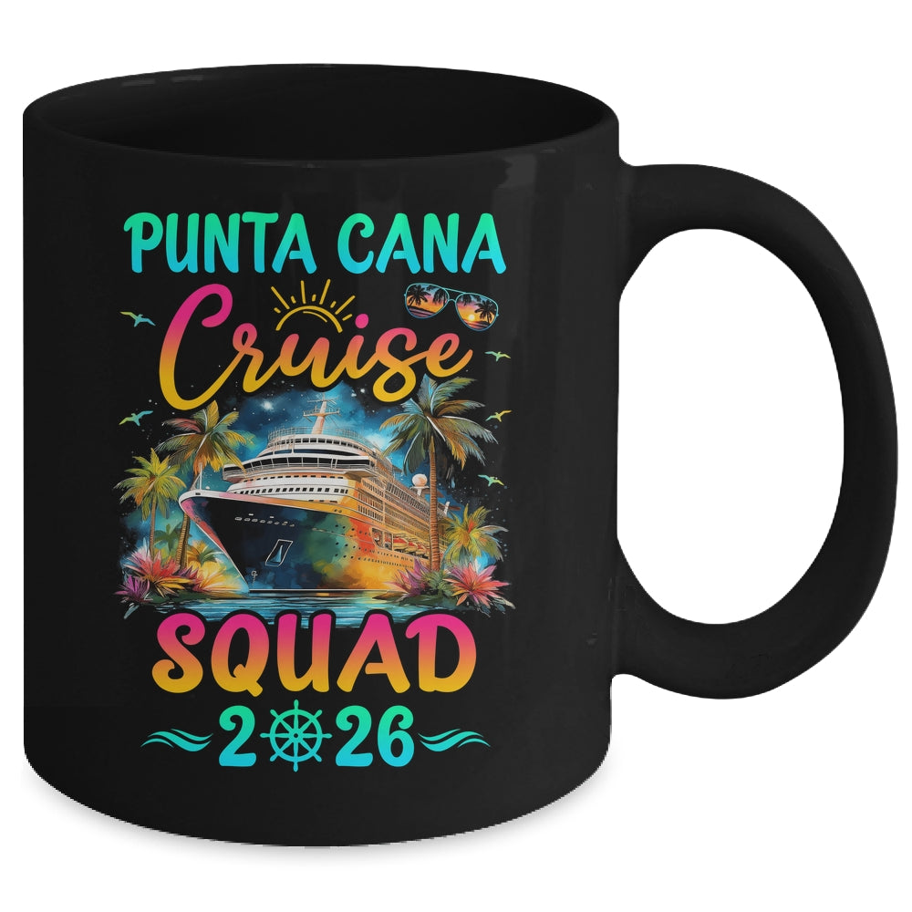 Family Punta Cana Cruise Squad 2026 Summer Vacation Matching Mug | teecentury