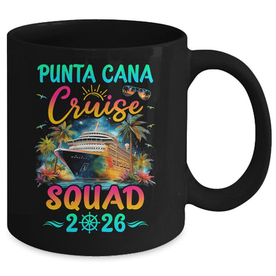 Family Punta Cana Cruise Squad 2026 Summer Vacation Matching Mug | teecentury