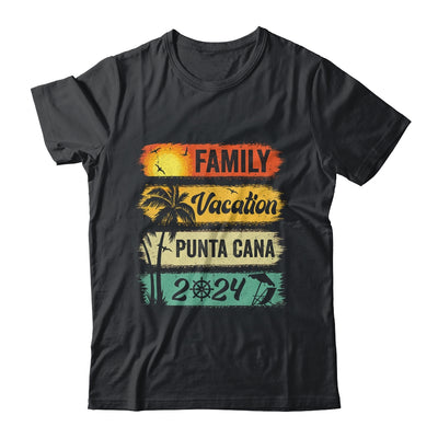 Family Punta Cana Vacation 2024 Funny Matching Group Family Shirt & Tank Top | teecentury