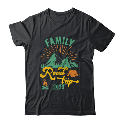 Family Road Trip 2025 Camping Crew Vacation Holiday Trip Shirt & Tank Top | teecentury