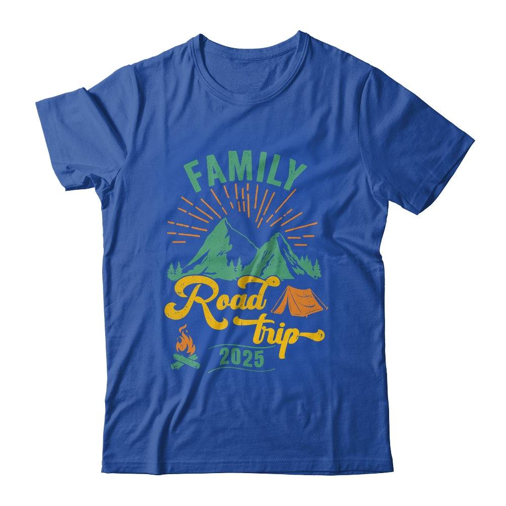 Family Road Trip 2025 Camping Crew Vacation Holiday Trip Shirt & Tank Top | teecentury