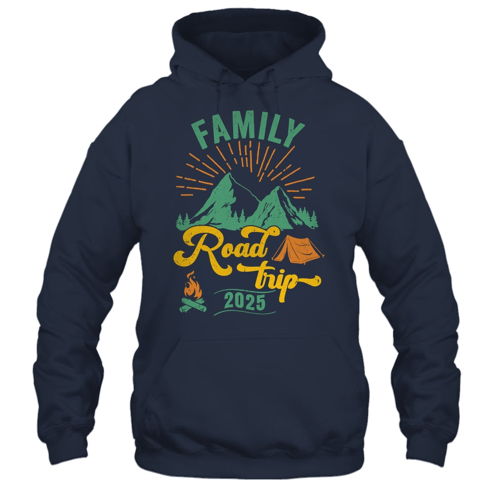 Family Road Trip 2025 Camping Crew Vacation Holiday Trip Shirt & Tank Top | teecentury