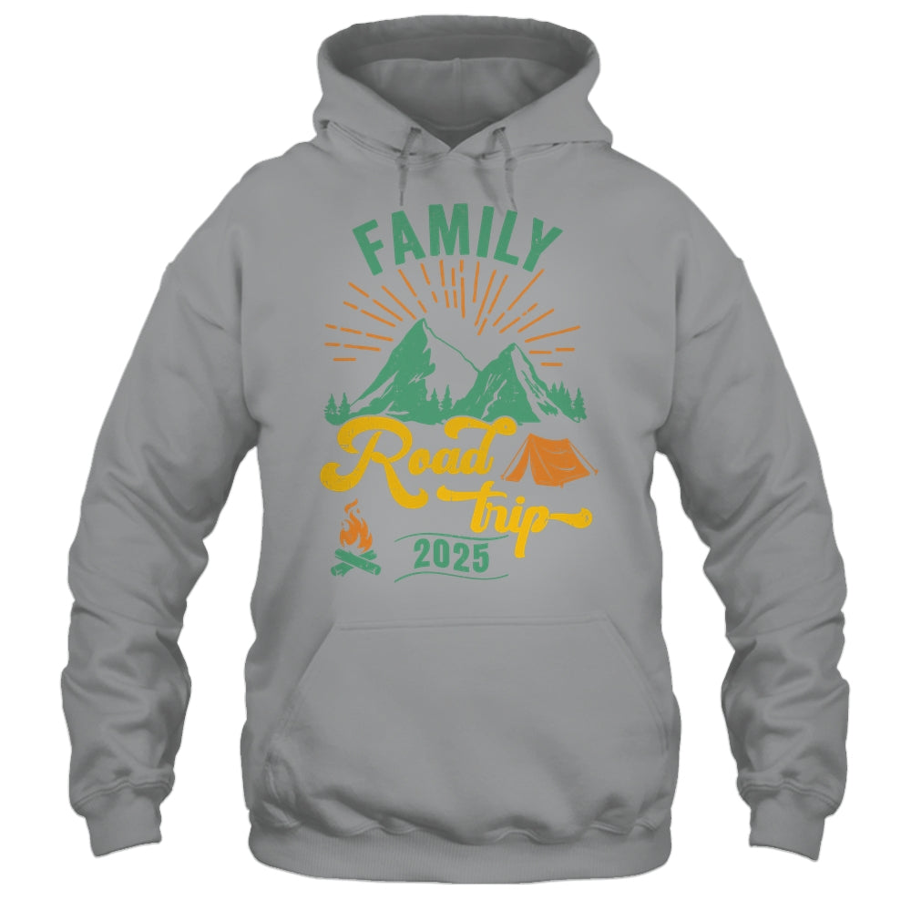 Family Road Trip 2025 Camping Crew Vacation Holiday Trip Shirt & Tank Top | teecentury