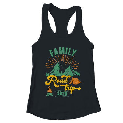 Family Road Trip 2025 Camping Crew Vacation Holiday Trip Shirt & Tank Top | teecentury