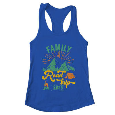 Family Road Trip 2025 Camping Crew Vacation Holiday Trip Shirt & Tank Top | teecentury