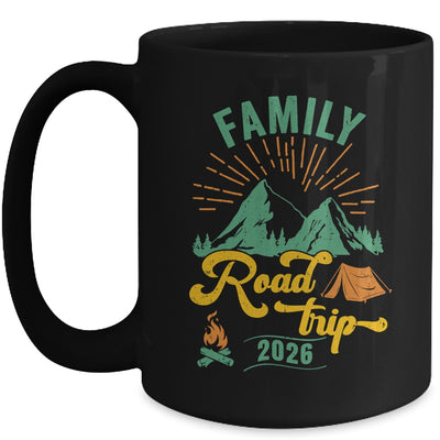 Family Road Trip 2026 Camping Crew Vacation Holiday Trip Mug | teecentury