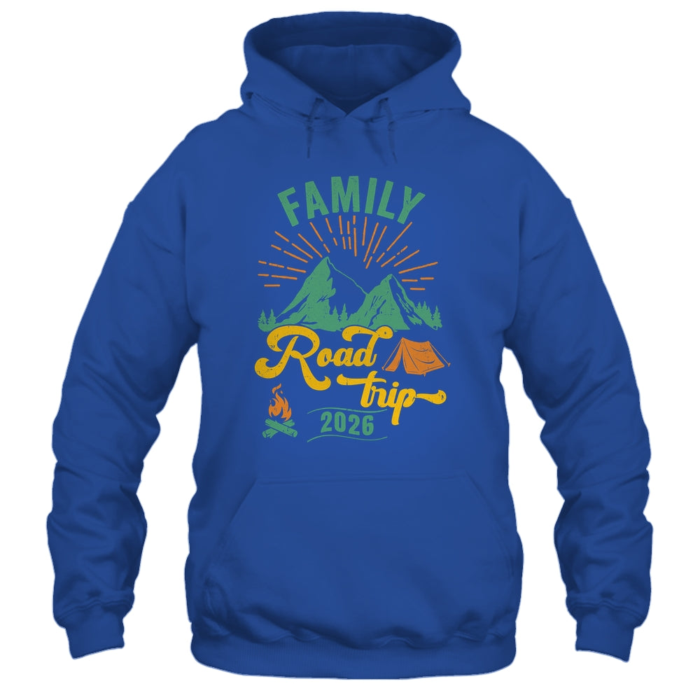 Family Road Trip 2026 Camping Crew Vacation Holiday Trip Shirt & Tank Top | teecentury