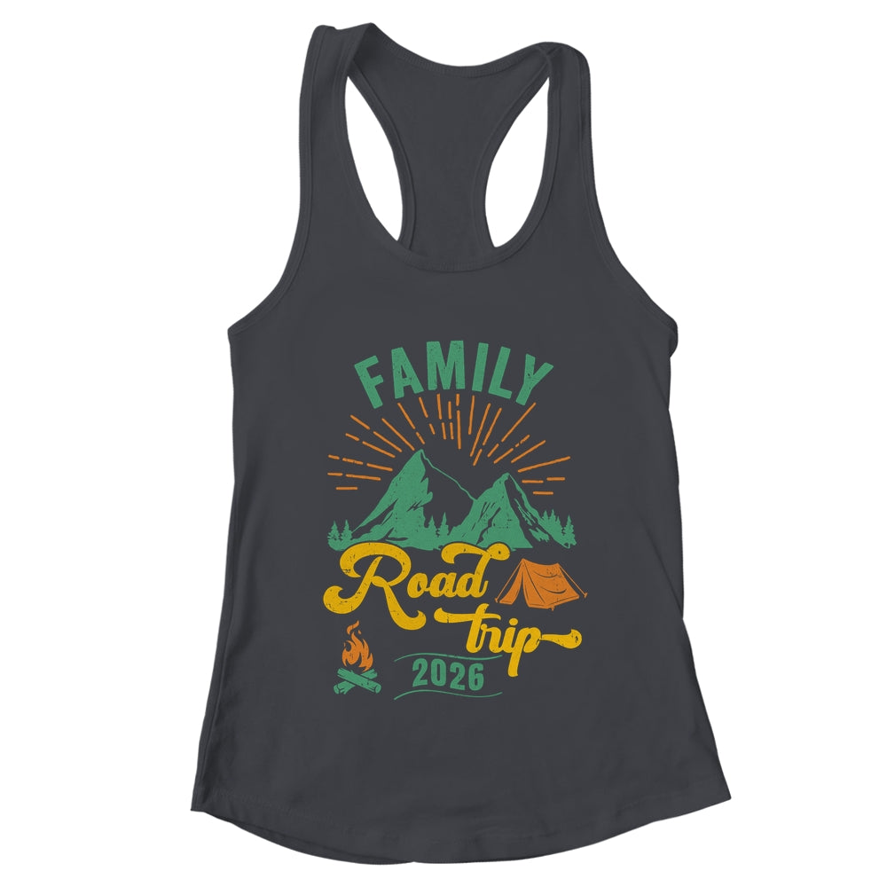 Family Road Trip 2026 Camping Crew Vacation Holiday Trip Shirt & Tank Top | teecentury