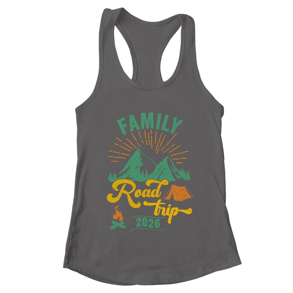 Family Road Trip 2026 Camping Crew Vacation Holiday Trip Shirt & Tank Top | teecentury