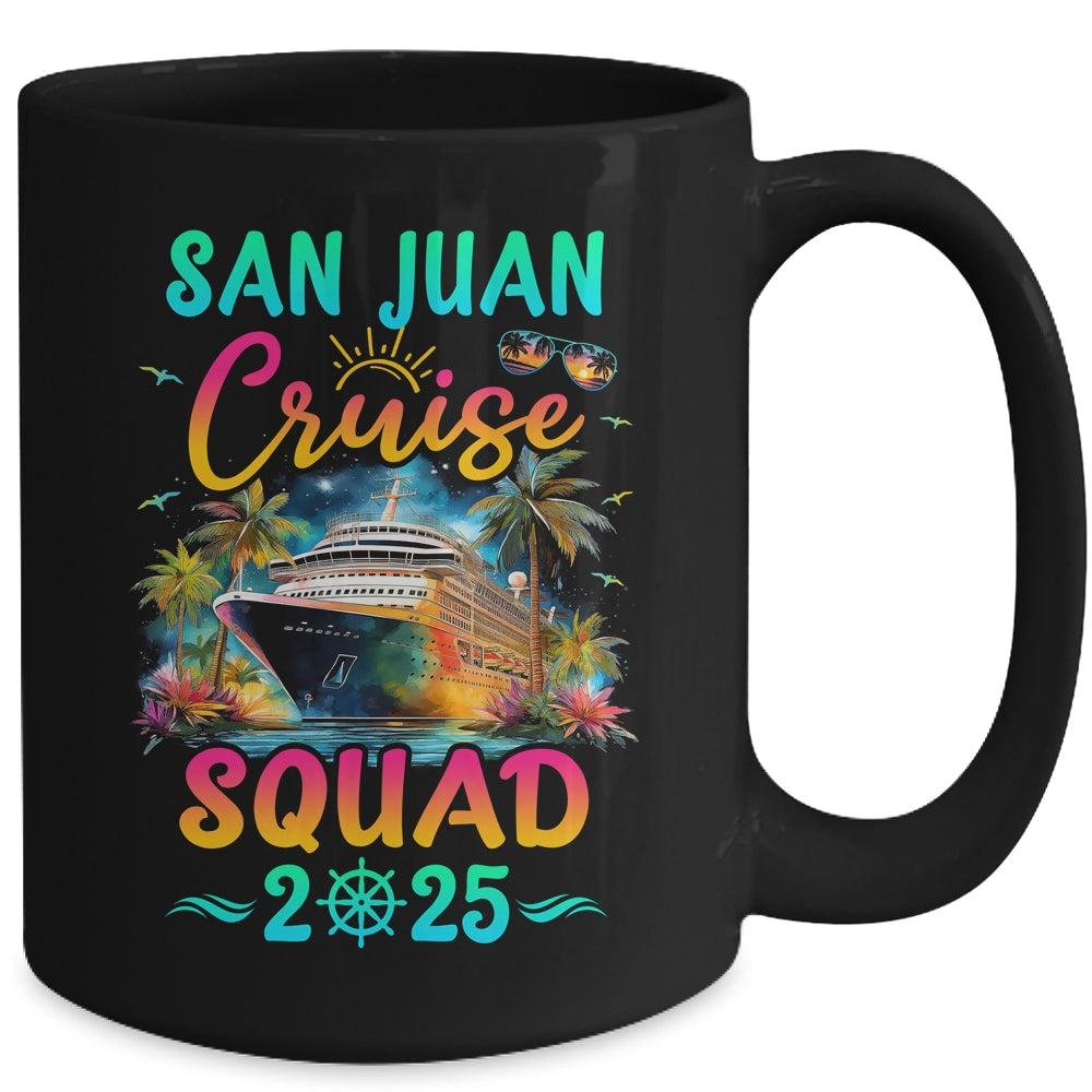 Family San Juan Cruise Squad 2025 Summer Vacation Matching Mug | teecentury