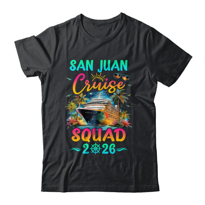 Family San Juan Cruise Squad 2026 Summer Vacation Matching Shirt & Tank Top | teecentury
