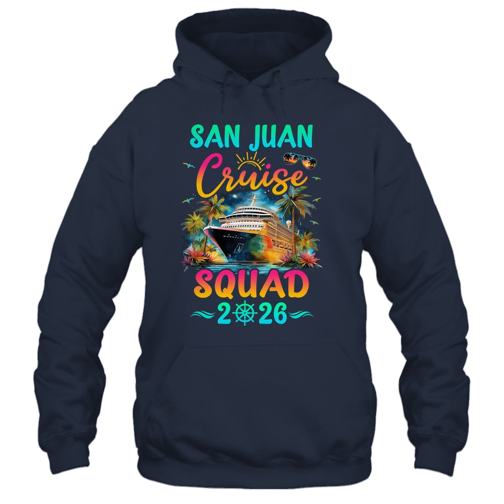 Family San Juan Cruise Squad 2026 Summer Vacation Matching Shirt & Tank Top | teecentury