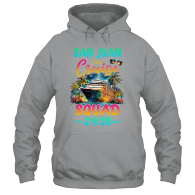 Family San Juan Cruise Squad 2026 Summer Vacation Matching Shirt & Tank Top | teecentury