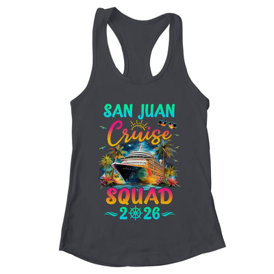 Family San Juan Cruise Squad 2026 Summer Vacation Matching Shirt & Tank Top | teecentury
