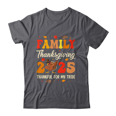 Family Thanksgiving 2025 Crew Dabbing Turkey Group Matching Shirt & Hoodie | teecentury