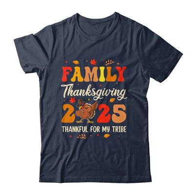 Family Thanksgiving 2025 Crew Dabbing Turkey Group Matching Shirt & Hoodie | teecentury