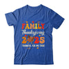 Family Thanksgiving 2025 Crew Dabbing Turkey Group Matching Shirt & Hoodie | teecentury
