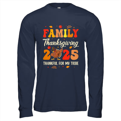 Family Thanksgiving 2025 Crew Dabbing Turkey Group Matching Shirt & Hoodie | teecentury