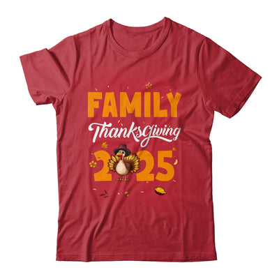 Family Thanksgiving 2025 Fall Autumn Turkey Matching Family Shirt & Sweatshirt | teecentury