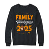 Family Thanksgiving 2025 Fall Autumn Turkey Matching Family Shirt & Sweatshirt | teecentury