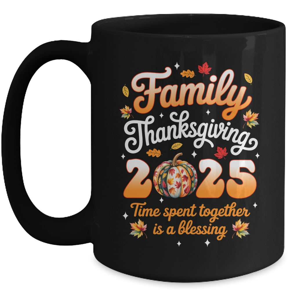 Family Thanksgiving 2025 Thanksgiving Crew Matching Group Mug | teecentury