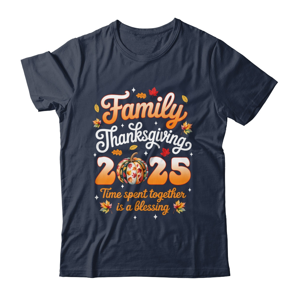 Family Thanksgiving 2025 Thanksgiving Crew Matching Group Shirt & Hoodie | teecentury