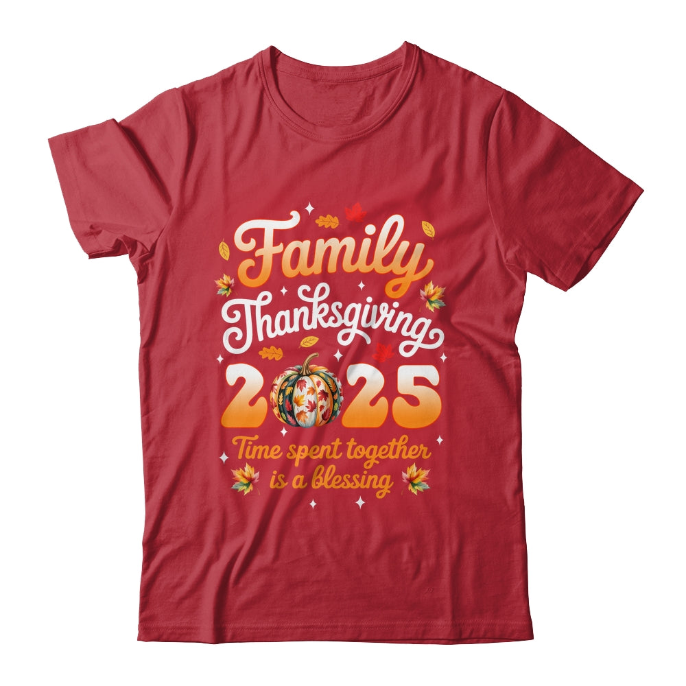 Family Thanksgiving 2025 Thanksgiving Crew Matching Group Shirt & Hoodie | teecentury