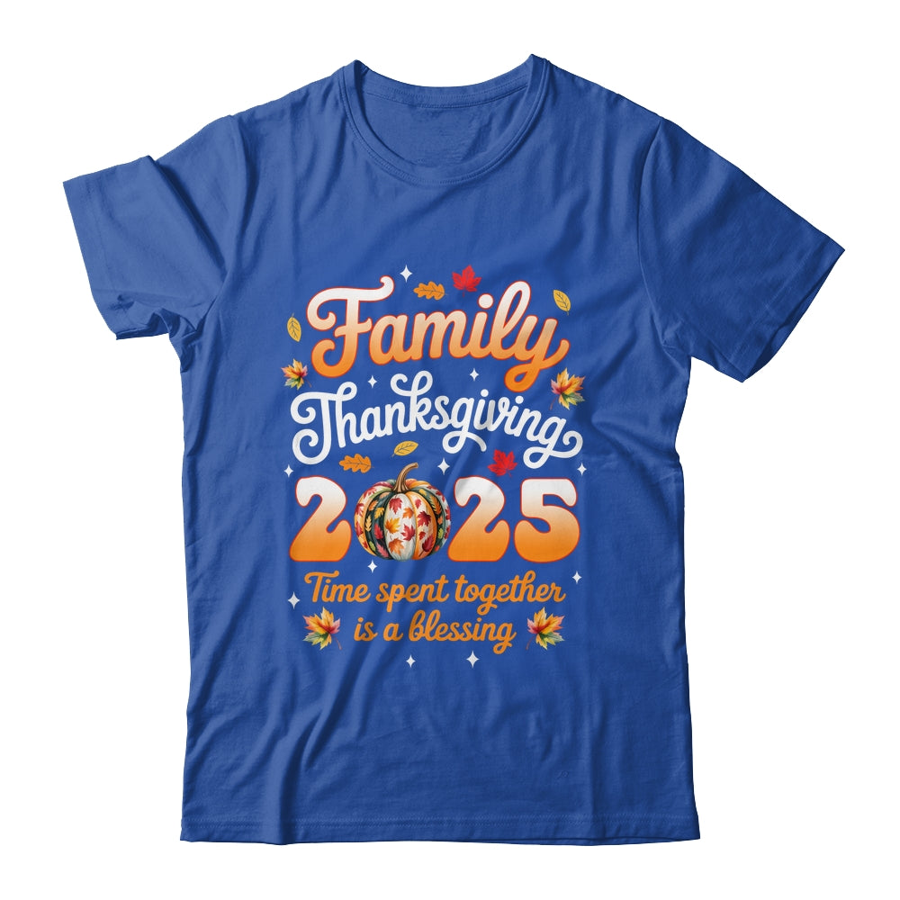 Family Thanksgiving 2025 Thanksgiving Crew Matching Group Shirt & Hoodie | teecentury