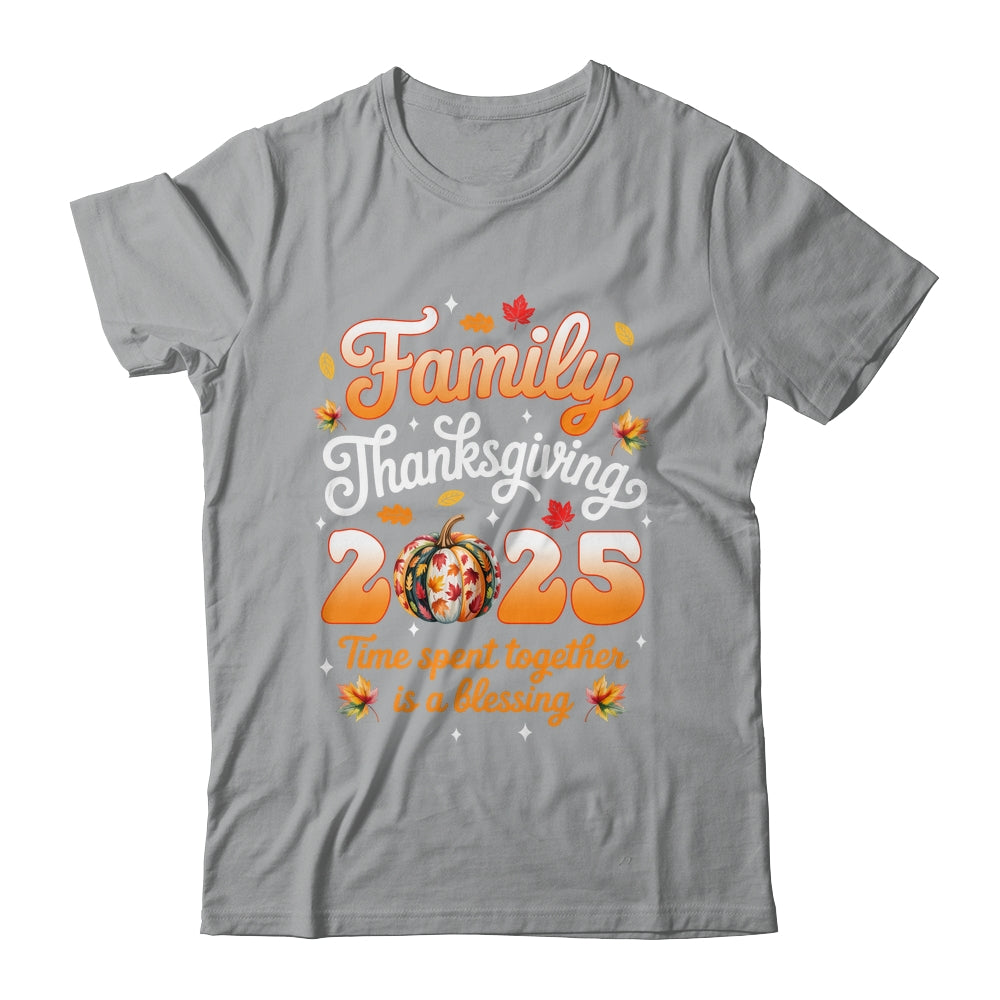 Family Thanksgiving 2025 Thanksgiving Crew Matching Group Shirt & Hoodie | teecentury
