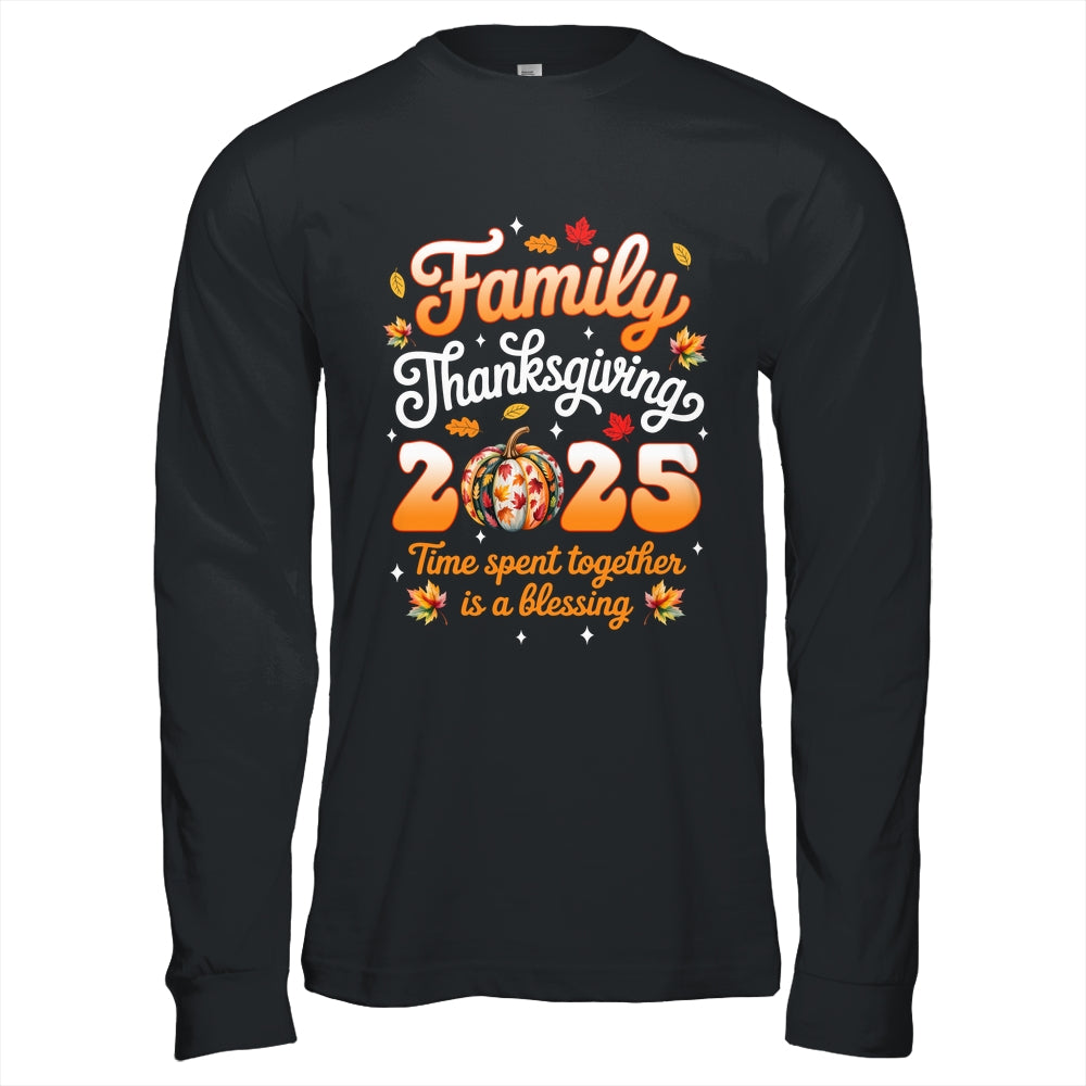 Family Thanksgiving 2025 Thanksgiving Crew Matching Group Shirt & Hoodie | teecentury