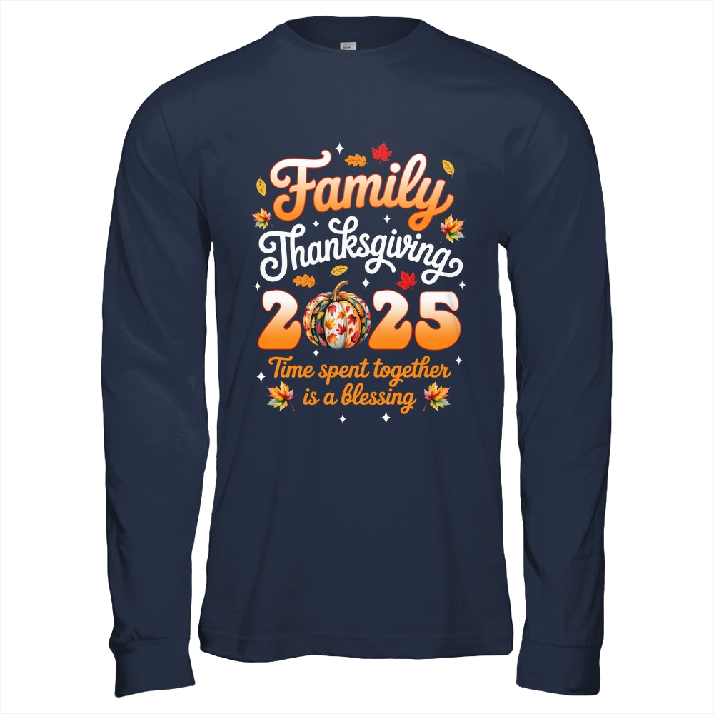 Family Thanksgiving 2025 Thanksgiving Crew Matching Group Shirt & Hoodie | teecentury