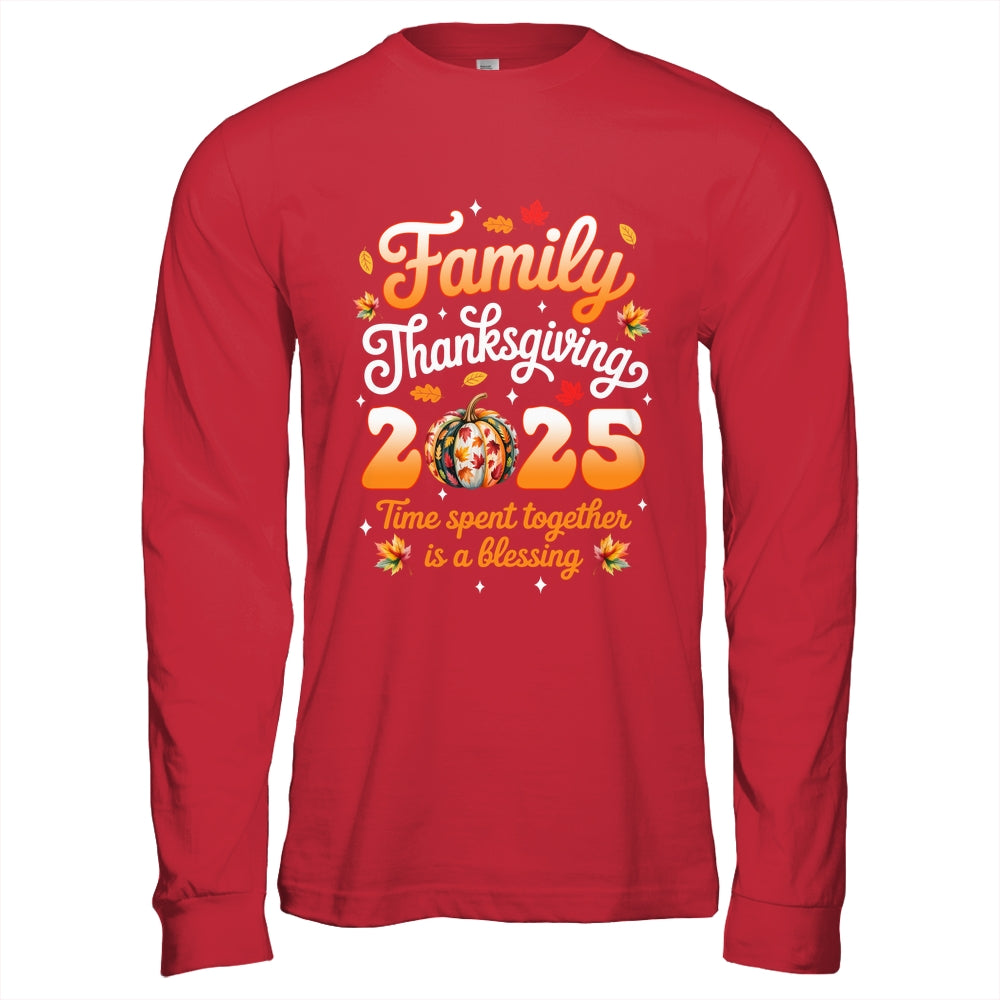 Family Thanksgiving 2025 Thanksgiving Crew Matching Group Shirt & Hoodie | teecentury
