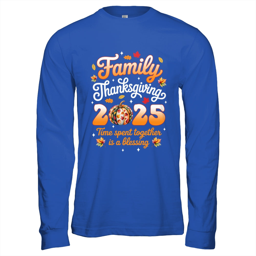 Family Thanksgiving 2025 Thanksgiving Crew Matching Group Shirt & Hoodie | teecentury