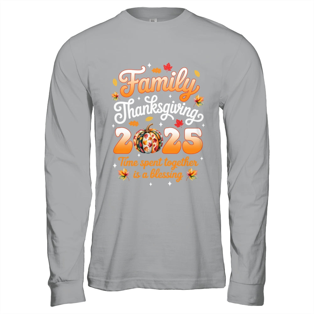 Family Thanksgiving 2025 Thanksgiving Crew Matching Group Shirt & Hoodie | teecentury