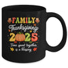 Family Thanksgiving 2025 Thanksgiving Crew Turkey Matching Mug | teecentury
