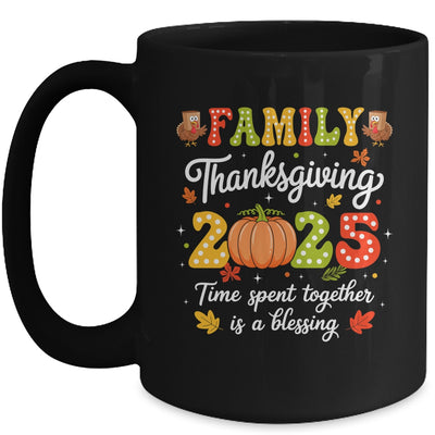 Family Thanksgiving 2025 Thanksgiving Crew Turkey Matching Mug | teecentury