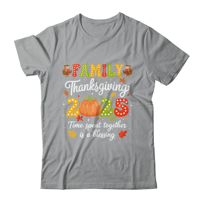 Family Thanksgiving 2025 Thanksgiving Crew Turkey Matching Shirt & Sweatshirt | teecentury