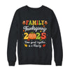 Family Thanksgiving 2025 Thanksgiving Crew Turkey Matching Shirt & Sweatshirt | teecentury