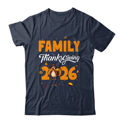Family Thanksgiving 2026 Fall Autumn Turkey Matching Family Shirt & Sweatshirt | teecentury