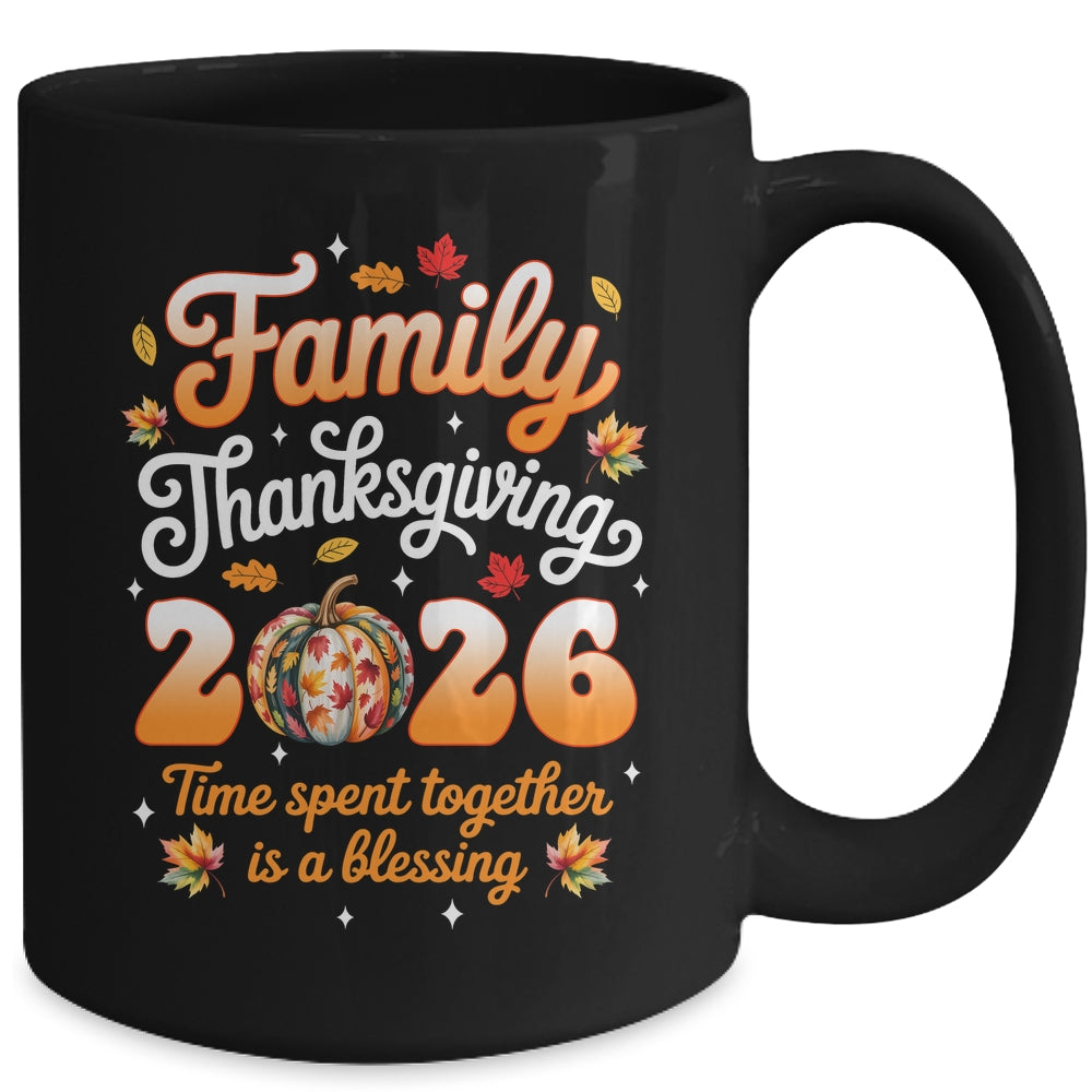 Family Thanksgiving 2026 Thanksgiving Crew Matching Group Mug | teecentury